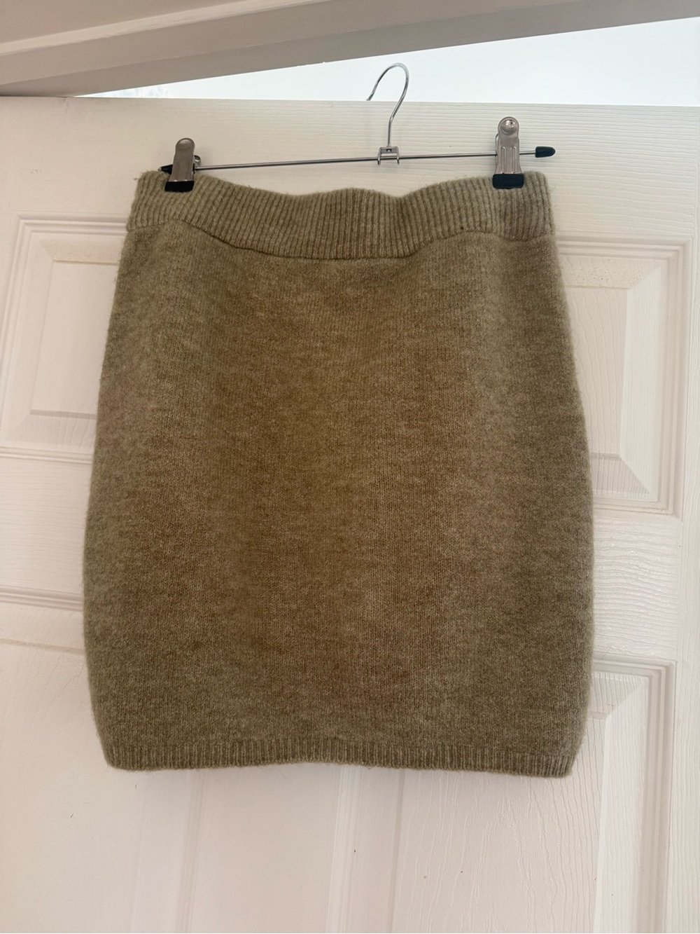 Josefina HJ x Na-Kd  Knit sage/olive knit skirt